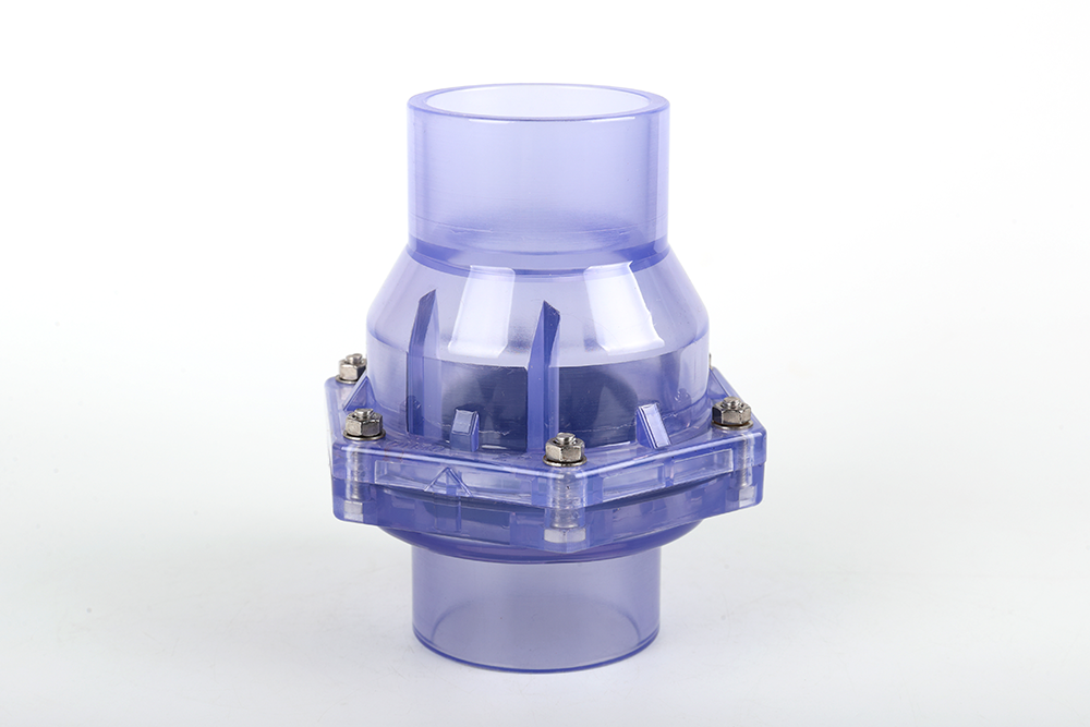 利通透明翻板式止回阀